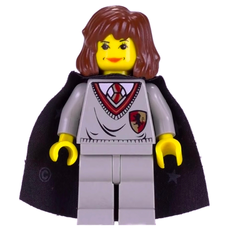 Hermione Granger, Yellow Skin, Gryffindor Sweater with Crest, Cape with Stars