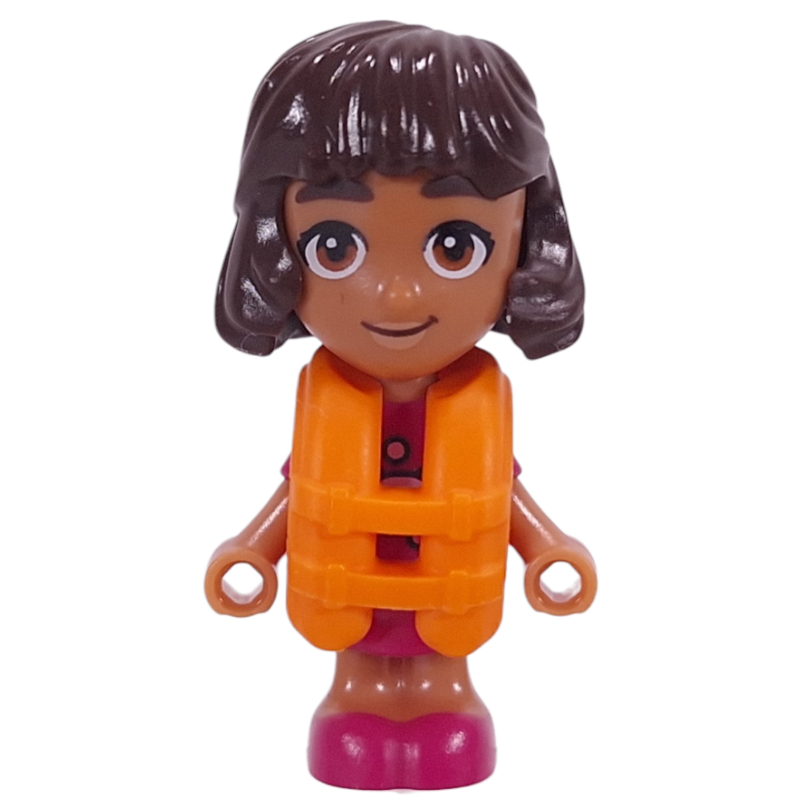 Alba, Magenta Dress, Life Vest