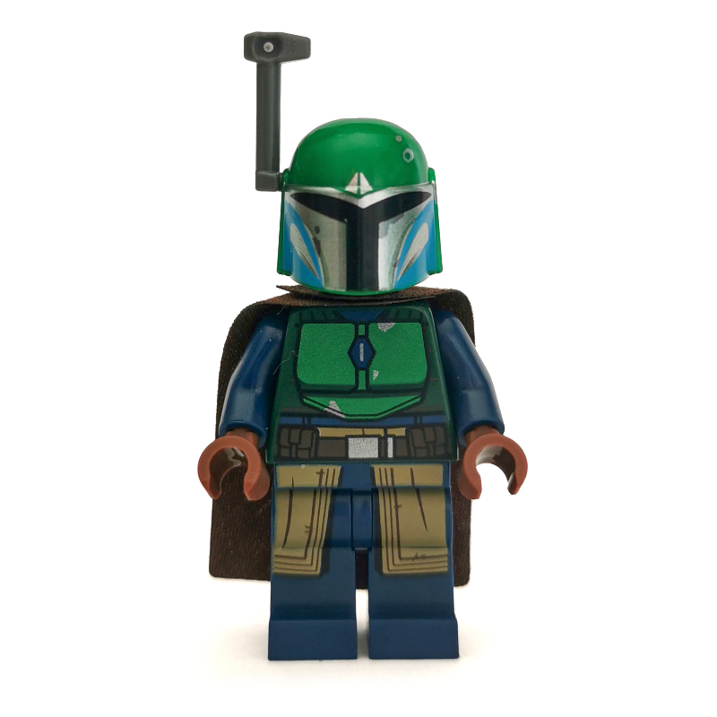 Mandalorian Tribe Warrior, Dark Blue and Green