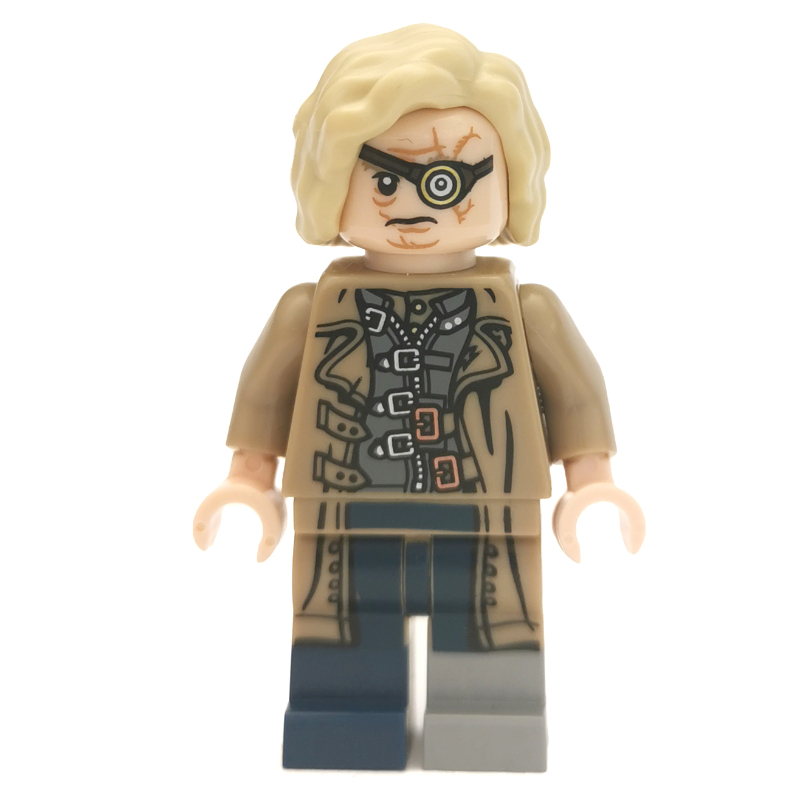 Alastor Mad-Eye Moody, Odd Legs, Dark Tan Coat (CMF)