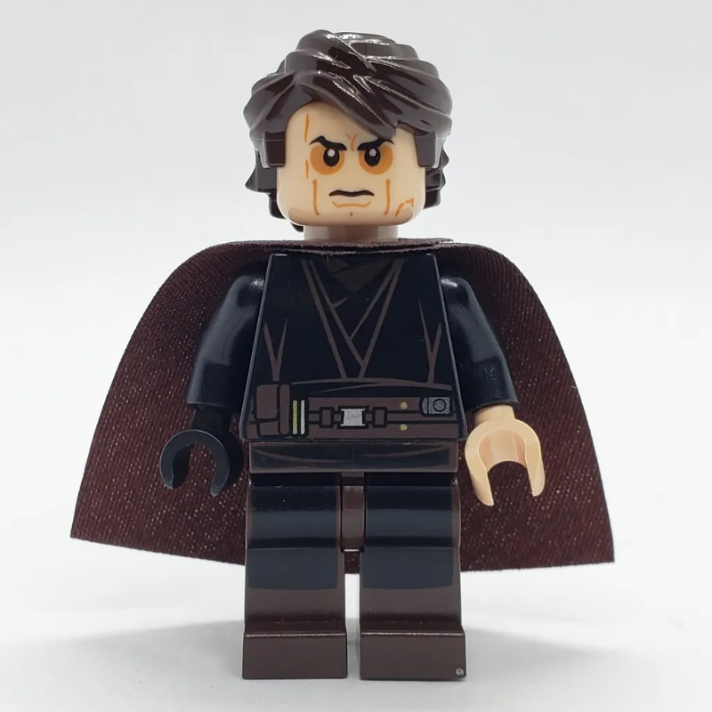 Anakin Skywalker, Black Robe, Angry Face with Shadowed Eyes and Cape