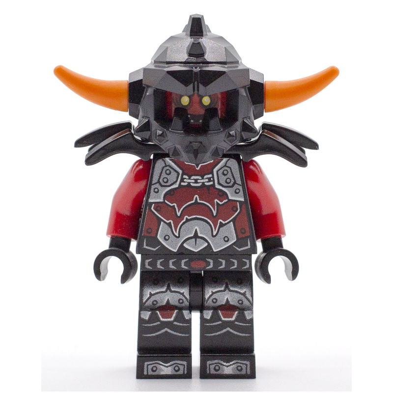 Ash Attacker with Orange Horns