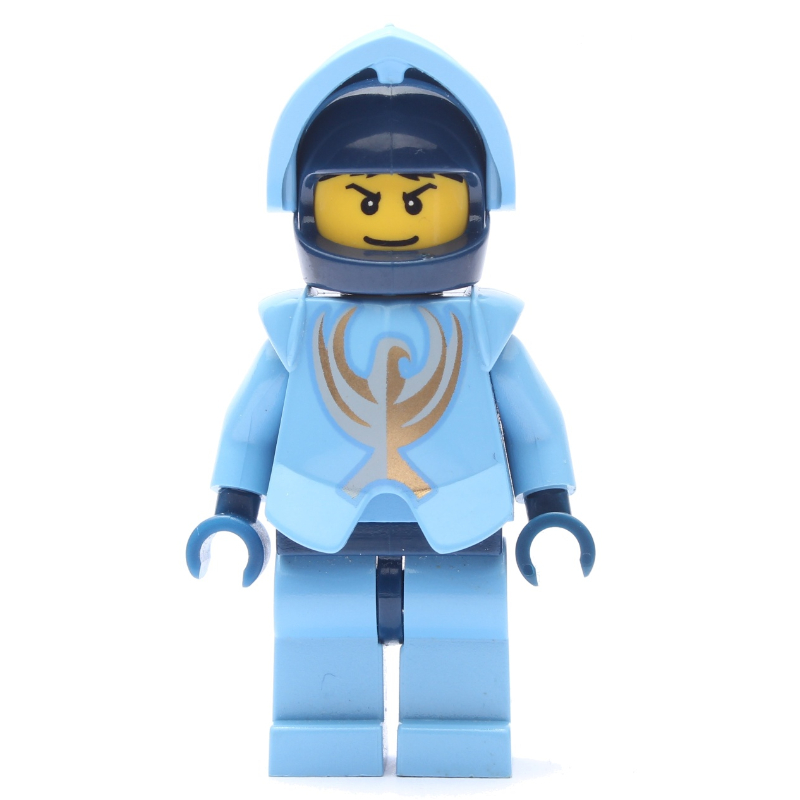 Jayko with Plain Medium Blue Torso, Gold Pattern Armor, and Dark Blue Hips