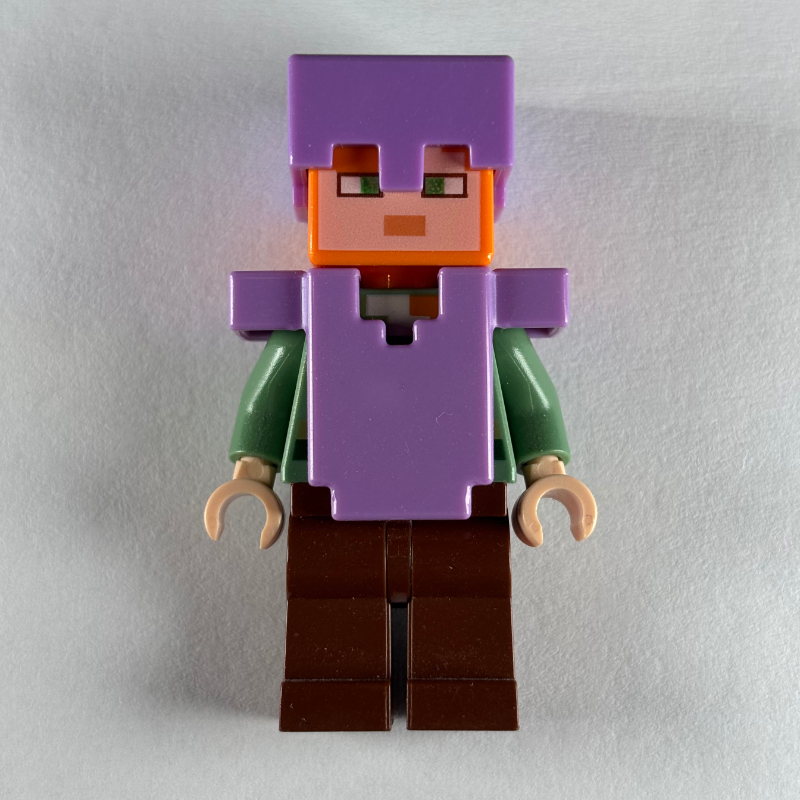 Alex in Medium Lavender Helmet and Armor