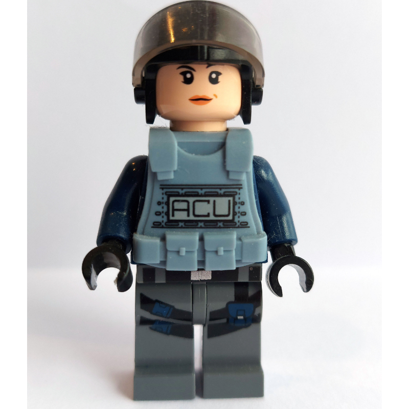 ACU Trooper with Sand Blue Armor, Female