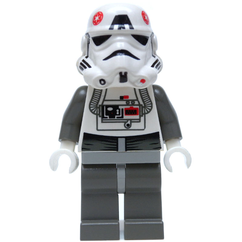 AT-AT Driver, White Uniform, Plain Yellow Head
