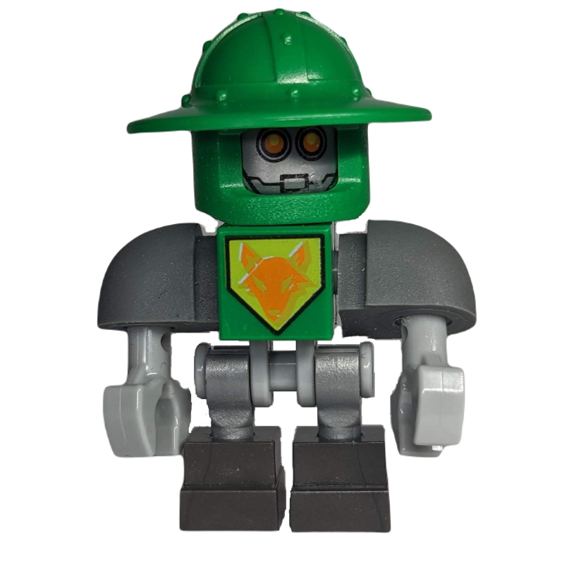 Aaron Bot with Green Helmet