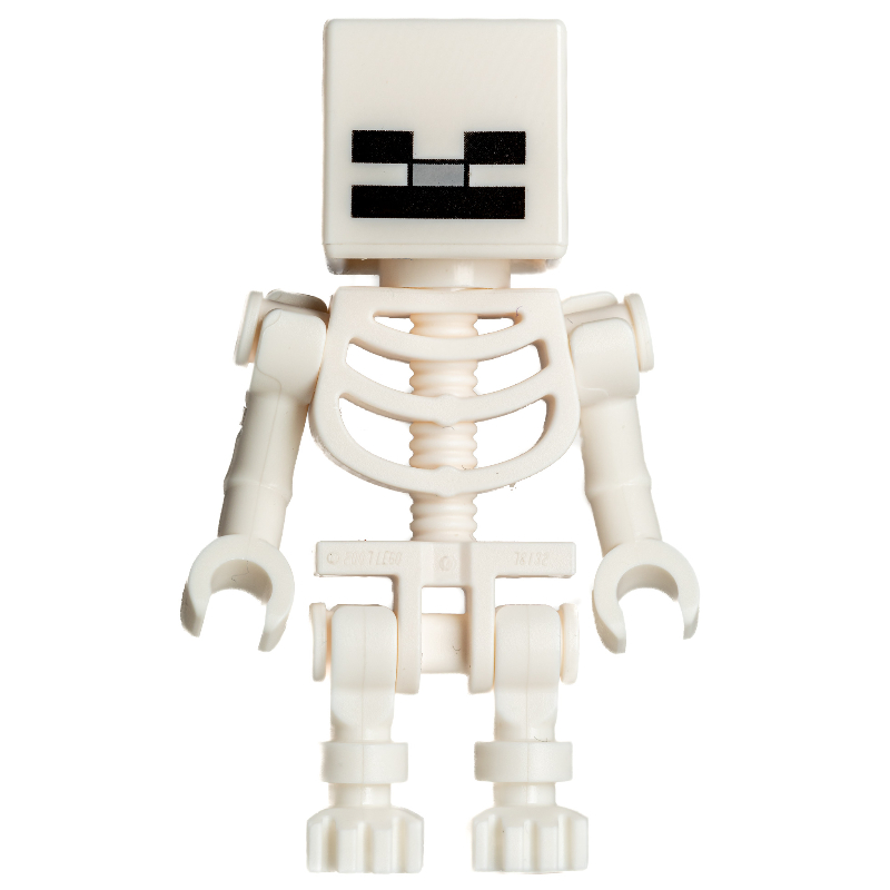 Skeleton, Square Skull (78132 Torso)