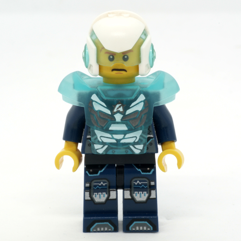 Agent Max Burns with Helmet and Shoulder Armor