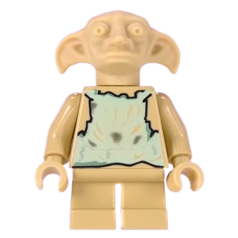 Dobby, Sand Green Vest, Unprinted Head