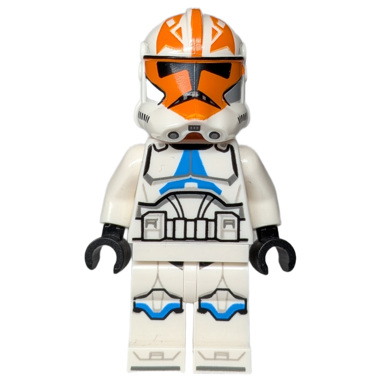 Clone Trooper, 332nd Company, Orange Markings, Visor Holes
