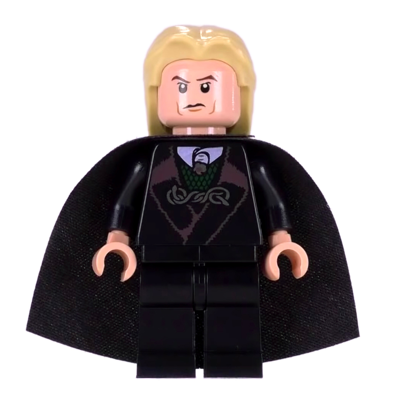 Lucius Malfoy, Black Robes and Cape, Death Eater Mask