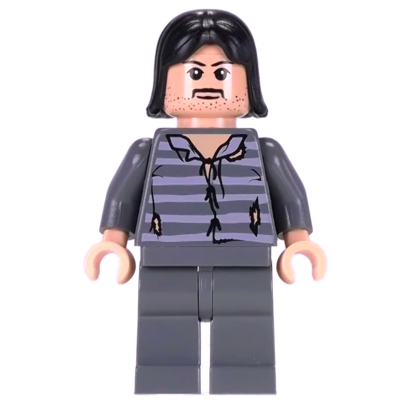 Sirius Black, Dark Bluish Gray Prison Outfit