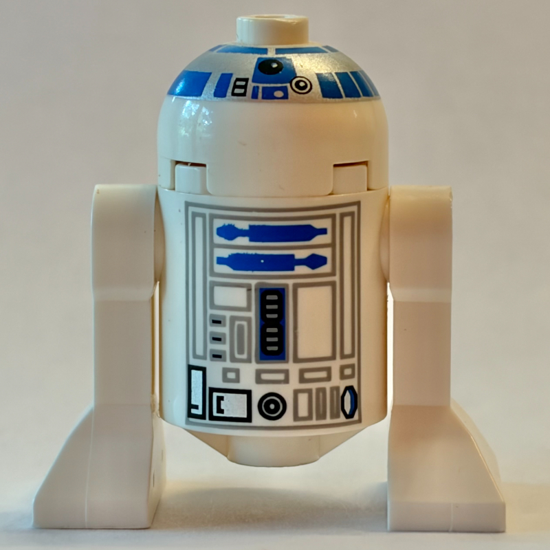 Astromech Droid, R2-D2, White 30367b Dome, 30361c Body