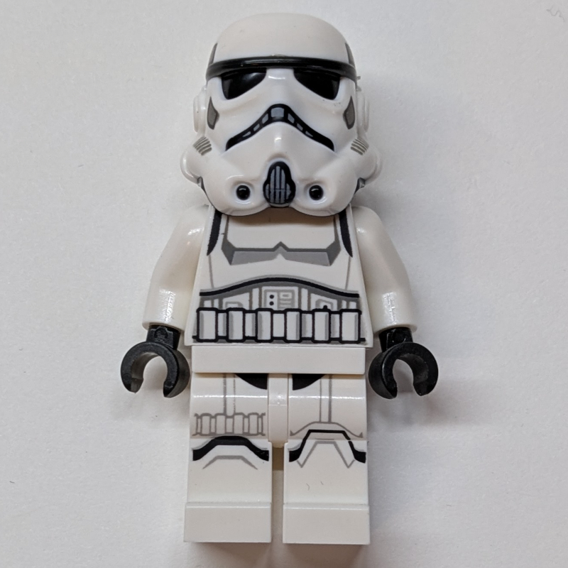 Stormtrooper - Light Nougat Head, White Arms