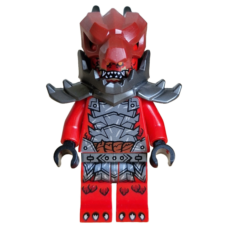 Dragonian Warrior, Short Horns, 28621pr9762 Head