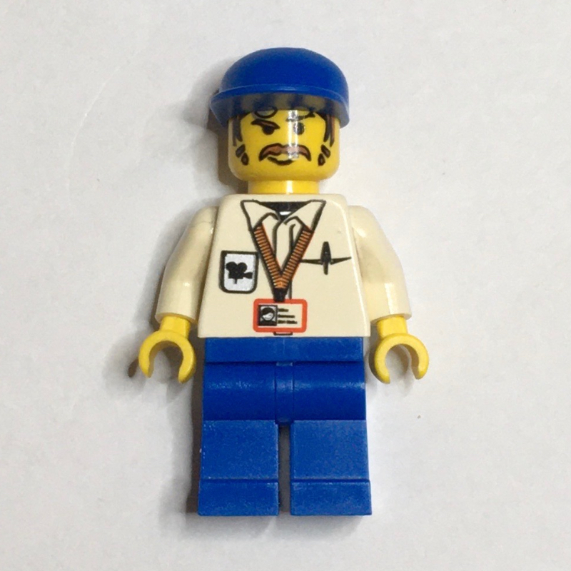 Cameraman - Blue Legs, Blue Cap