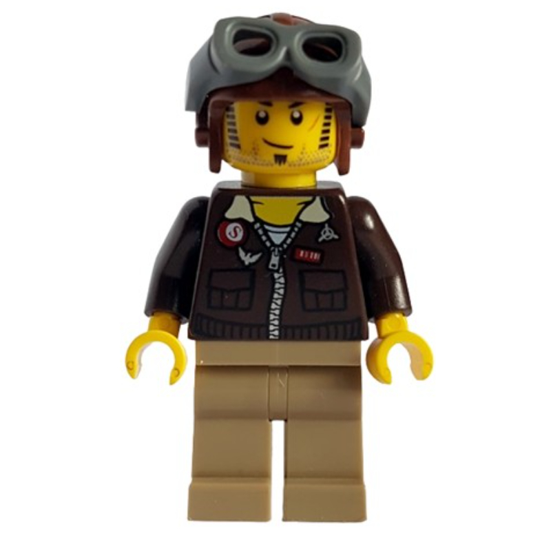 Jake Raines in Hat with Goggles