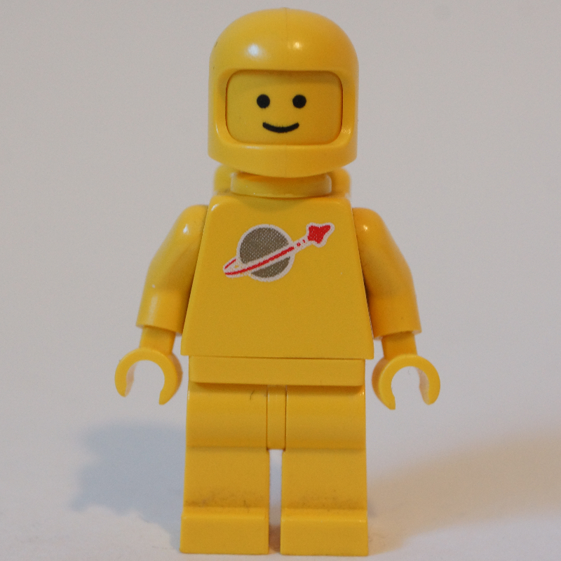 Classic Spaceman, Yellow with Airtanks (3842a Helmet)