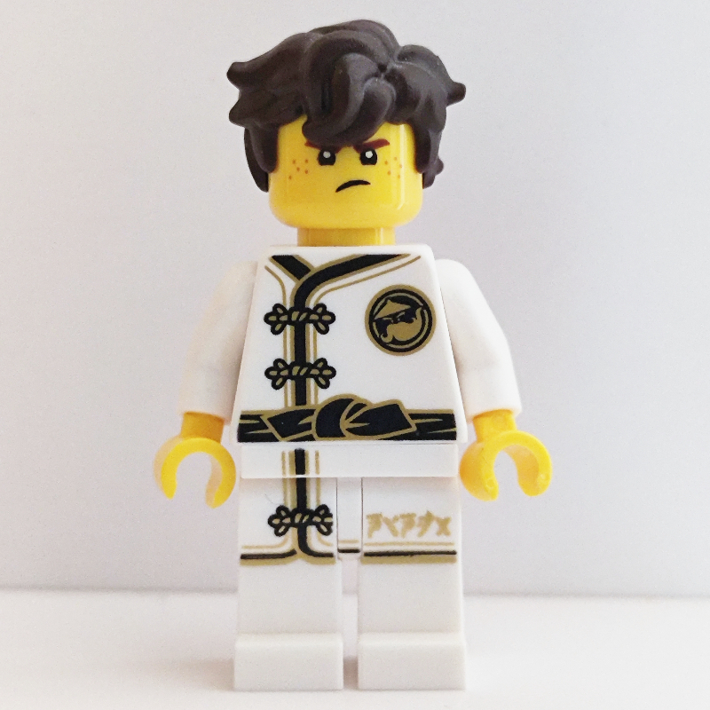 Jay in White Training Gi