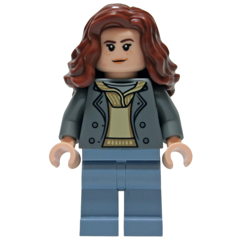 Hermione Granger, Dark Bluish Gray Jacket, Sand Blue Legs