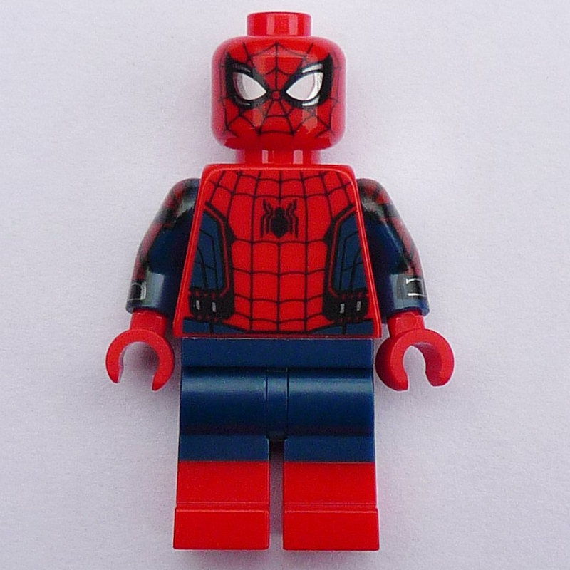 Spider-Man, Suit with Detailed Black Trim, Plain Legs