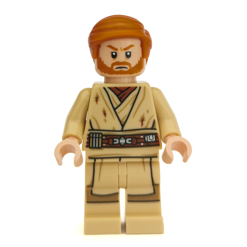Obi-Wan Kenobi, Tan Legs, Short Combed Sideways Hair