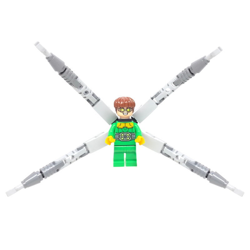 Dr. Octopus / Doc Ock in Green Outfit with Back Arms with Claws