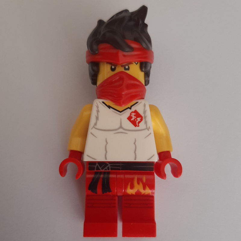 Kai - White Torso, Red Legs
