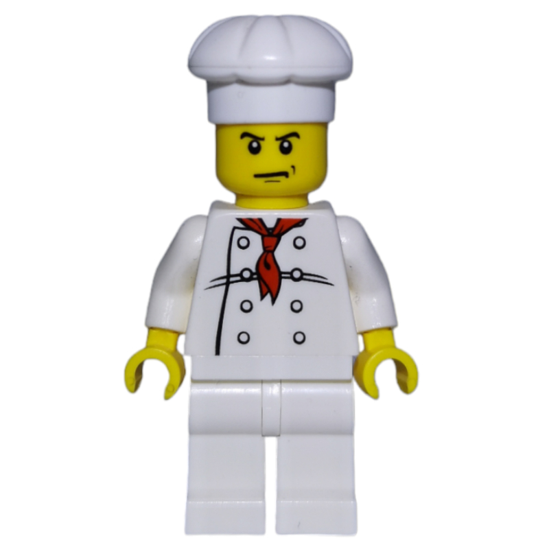 Chef, Red Neckerchief, White Legs, Annoyed