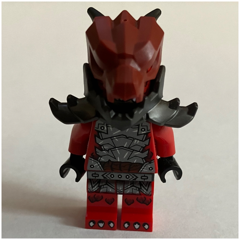 Dragonian Warrior, Short Horns, 28621pr9761 Head