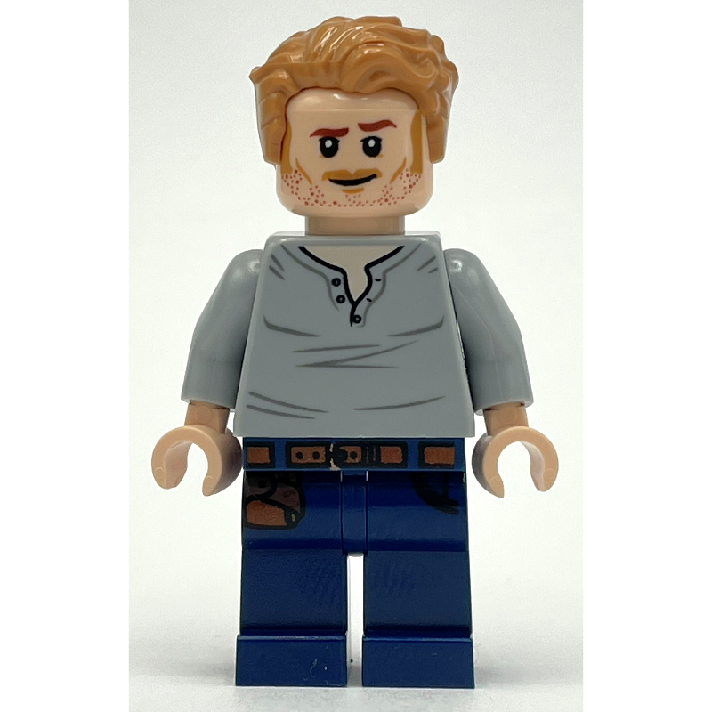Owen Grady in Light Bluish Gray Shirt