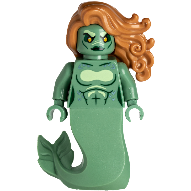 Merperson with Medium Nougat Hair