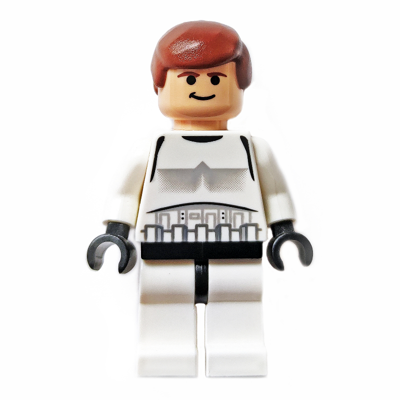 Han Solo, Stormtrooper Disguise, Black Eyes