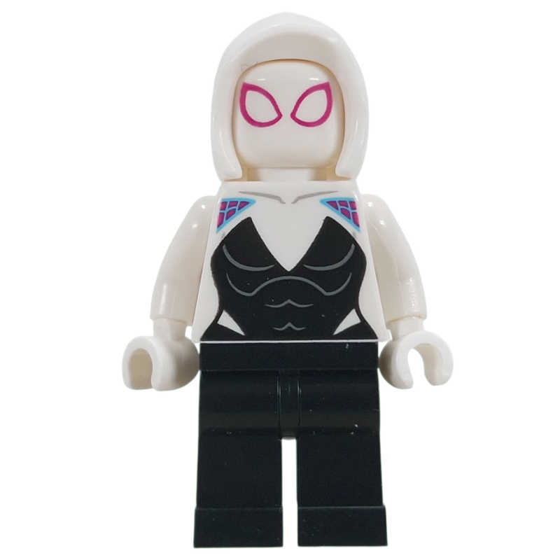 Ghost-Spider / Spider-Gwen, Open Front Hood, White Hands