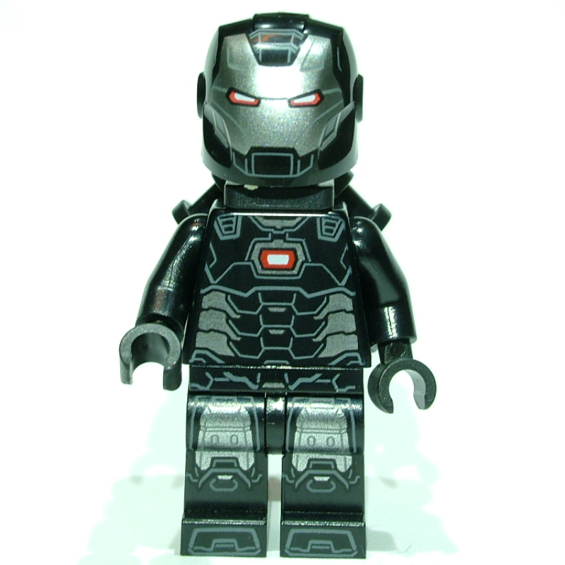 War Machine, Black Outfit with Neck Bracket