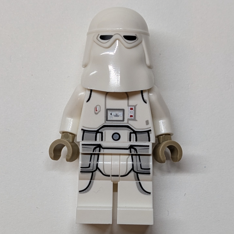 Snowtrooper, White Hips, Reddish Brown Head