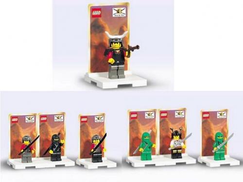 Ninja Minifig Packs 3-Pack