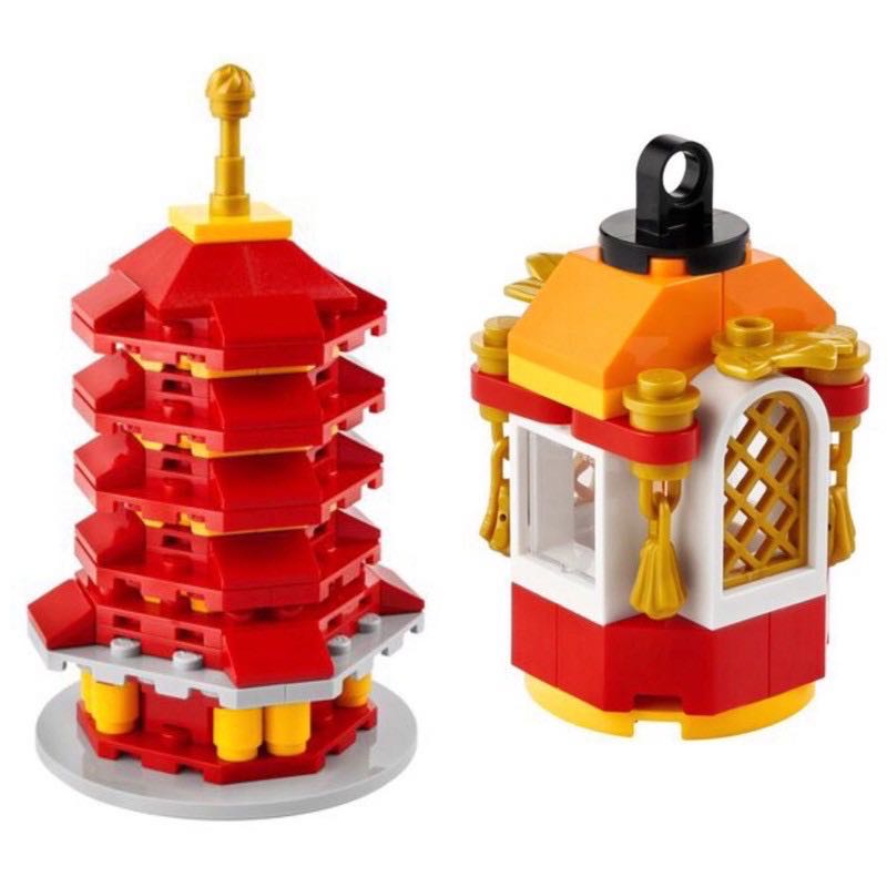 LNY Pagoda and LNY Lantern