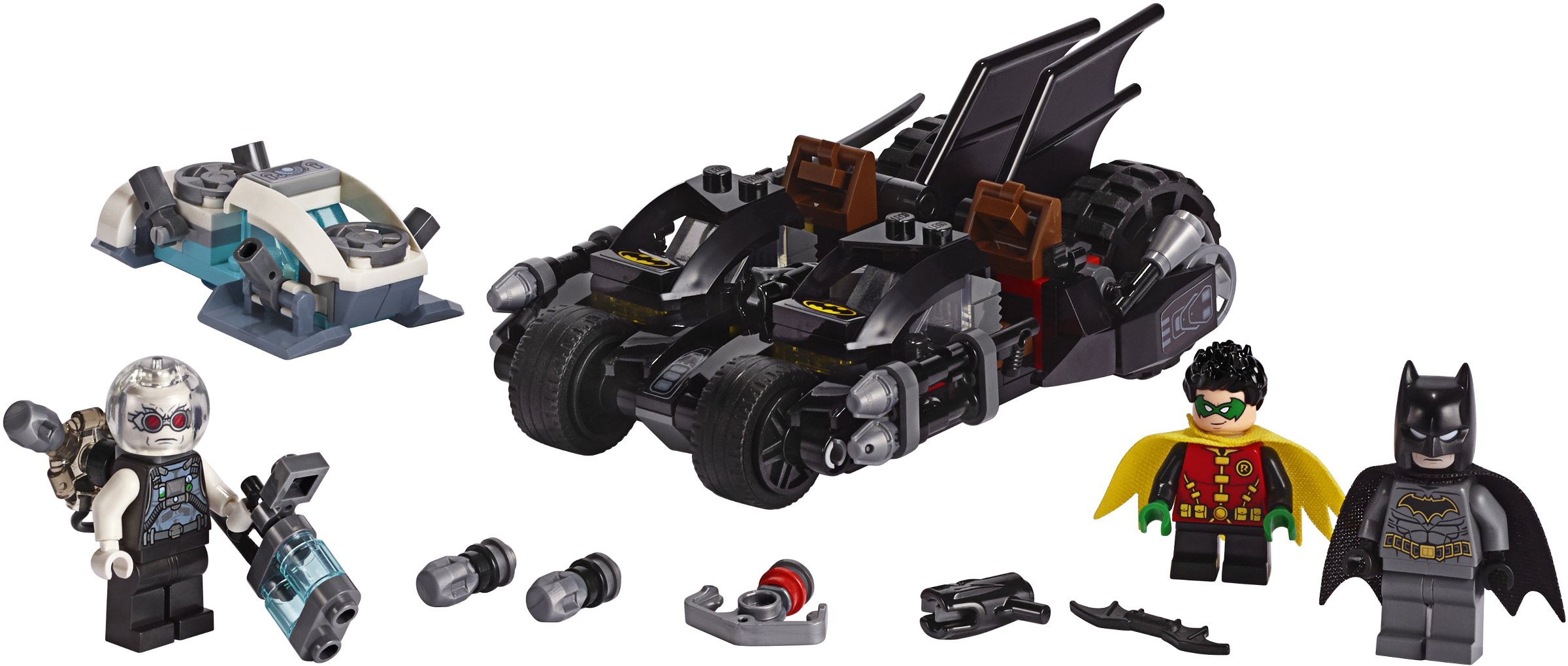 Mr. Freeze Batcycle Battle