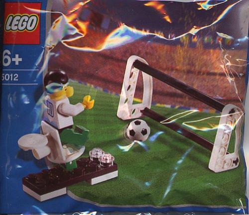 Soccer Player with Goal