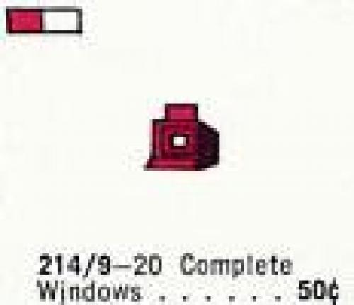 1 x 1 x 1 Window Frame