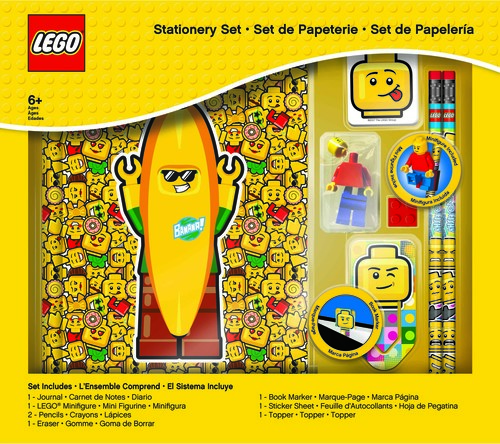 Set LEGO Minifigure Stationery Set