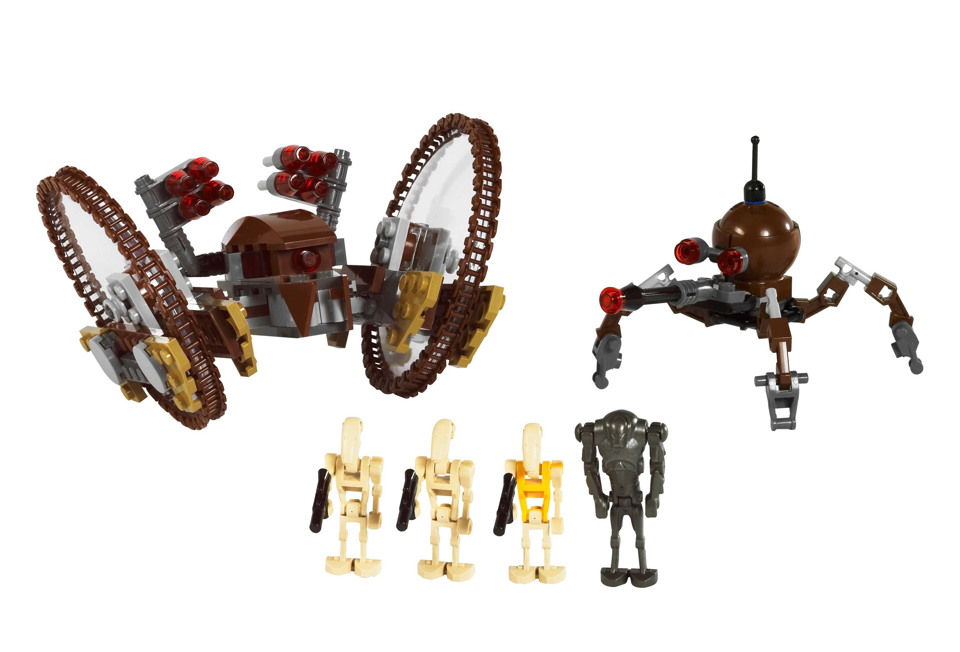 Hailfire Droid &amp; Spider Droid