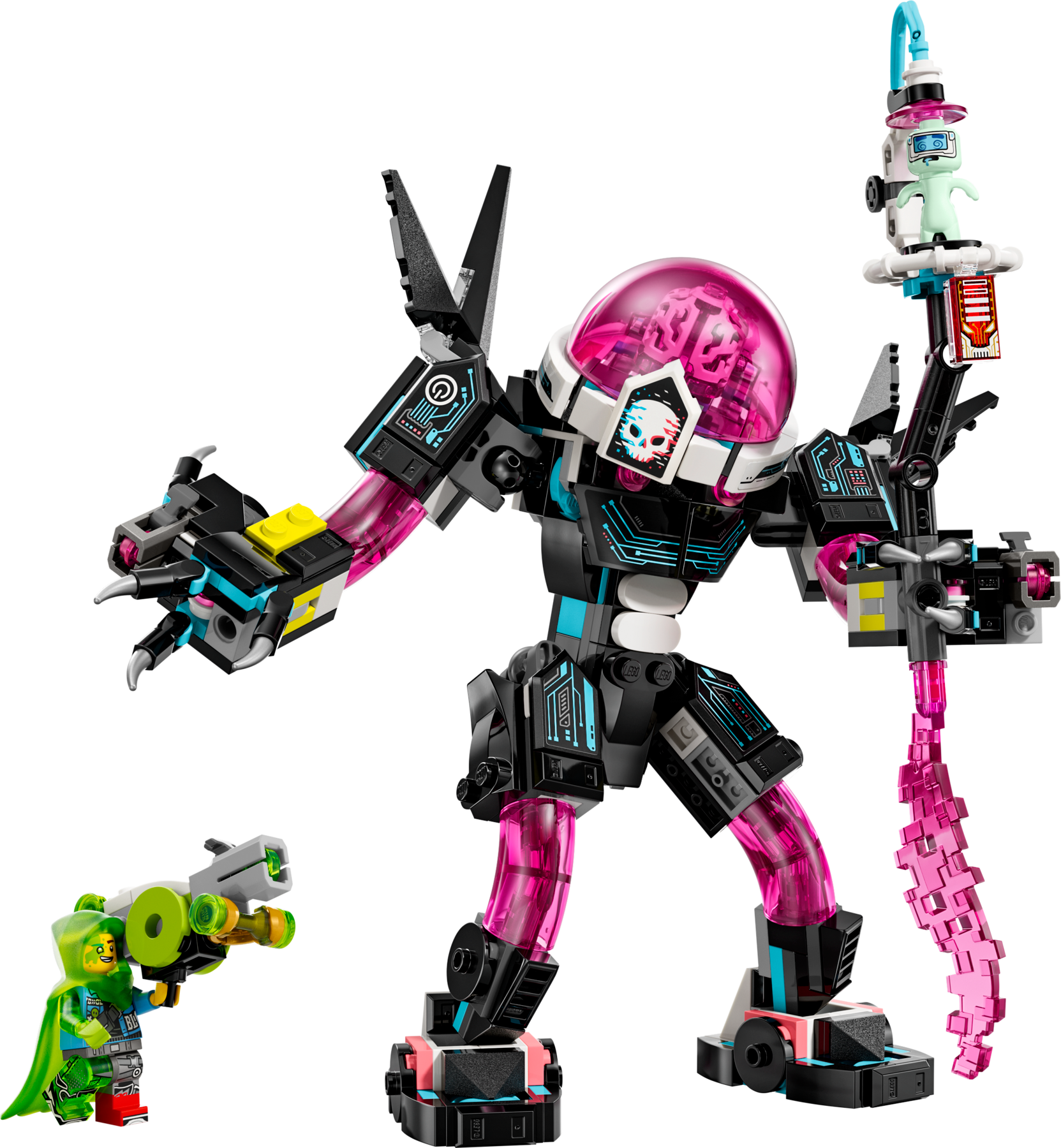 Mateo vs. Cyber Brain Mech