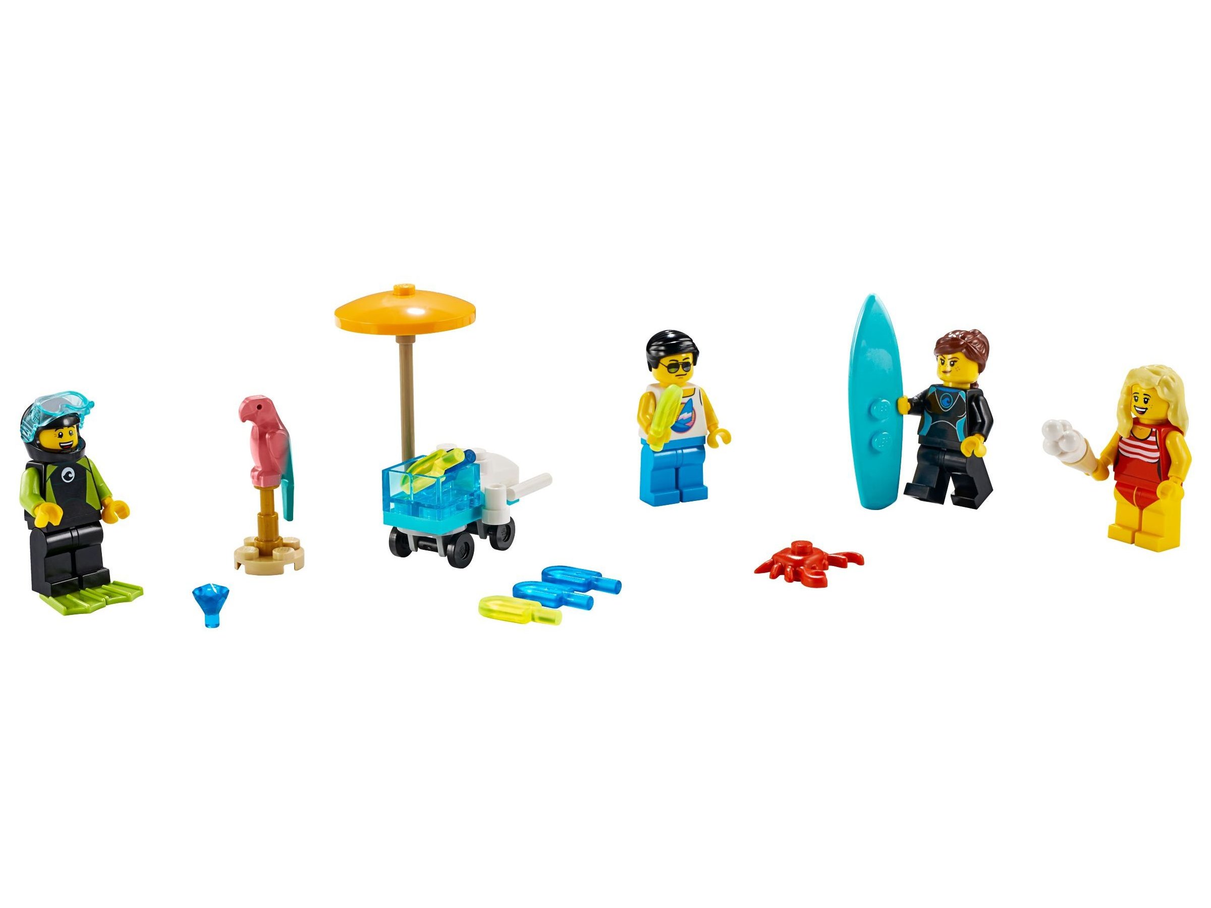 Summer Celebration Minifigure Set