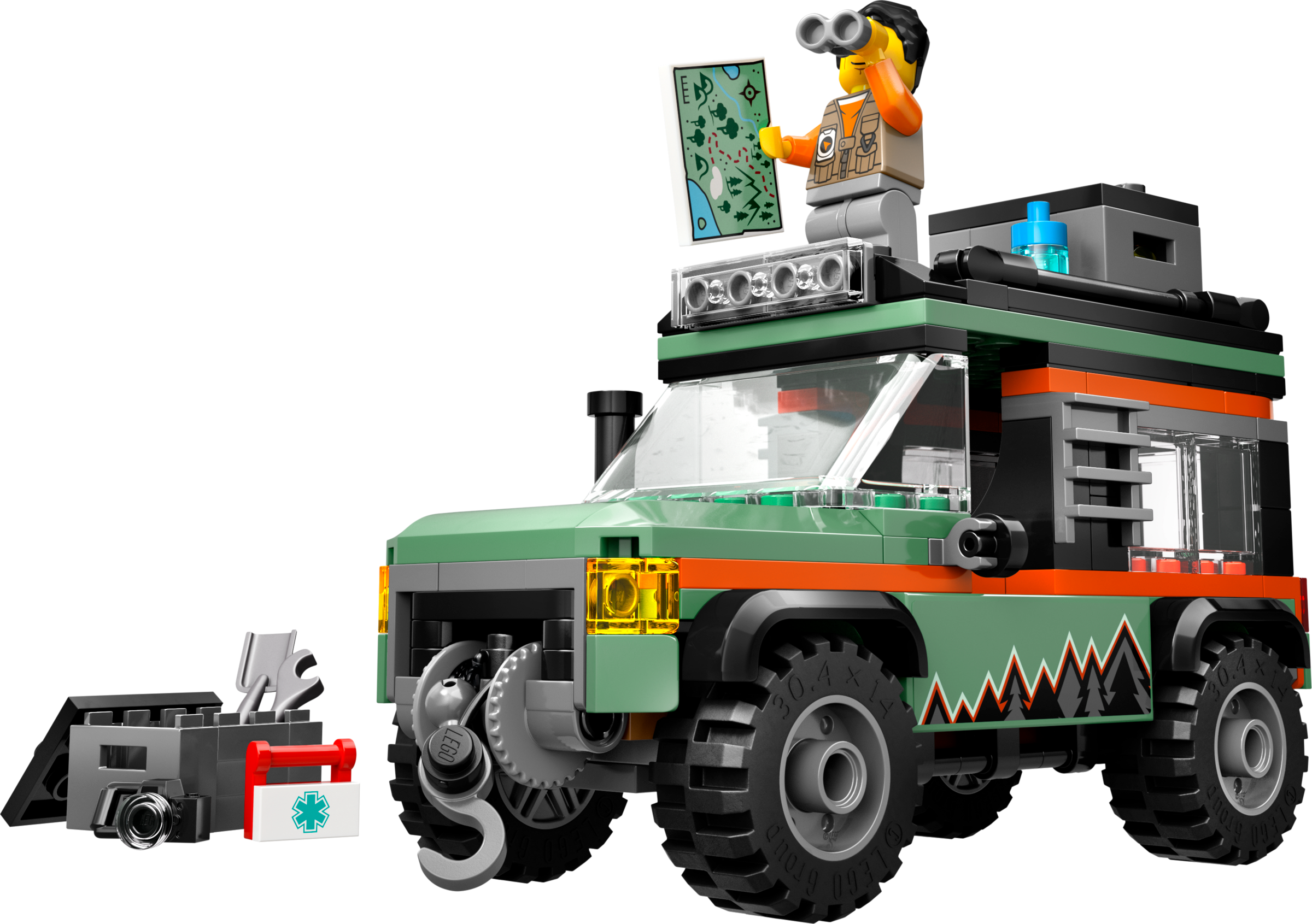 Off-Road 4x4 Mountain Truck