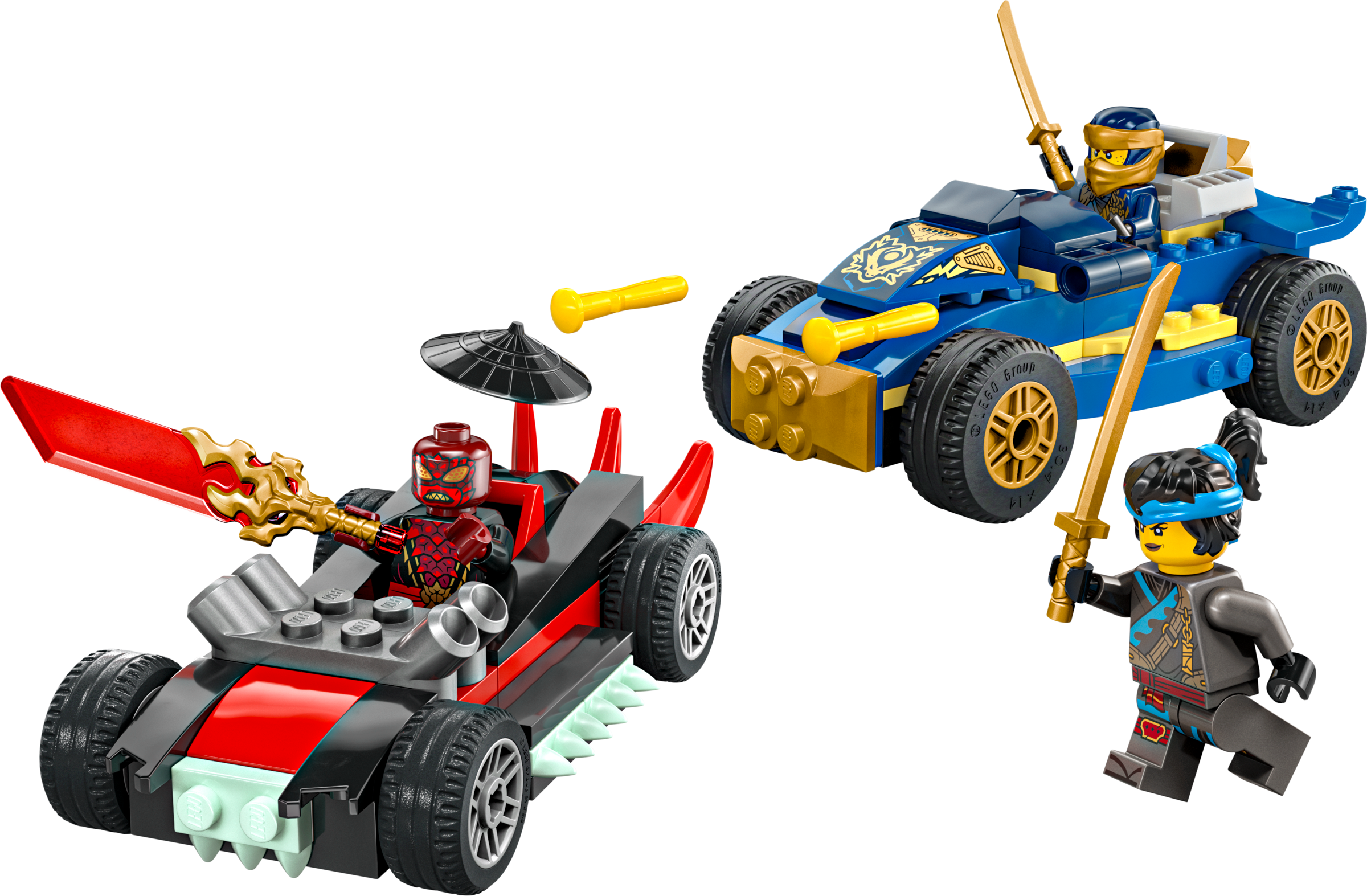 Rogue vs. Drix Race Car Duel