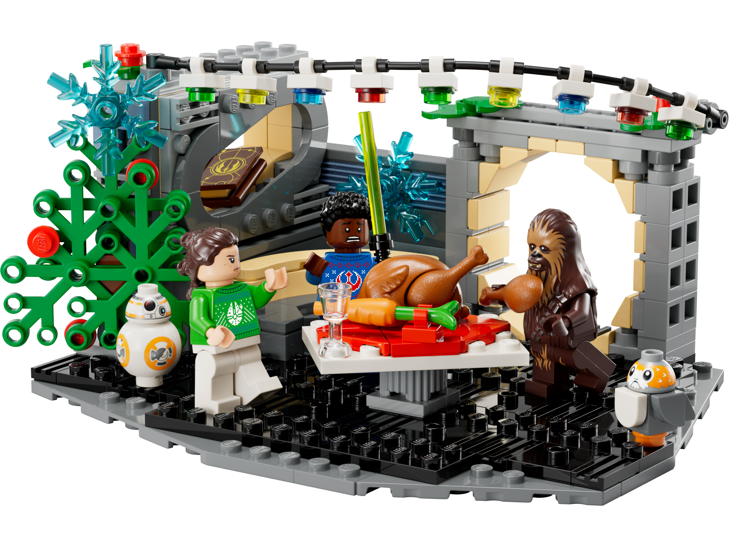 Millennium Falcon Holiday Diorama