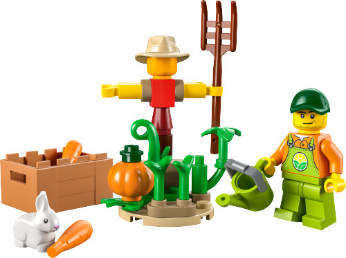 Farm Garden & Scarecrow